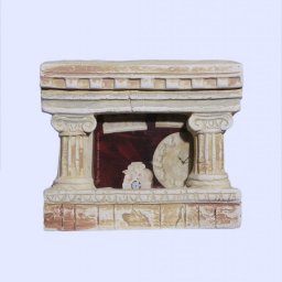 Greek small picture frame with Ionic columns 1